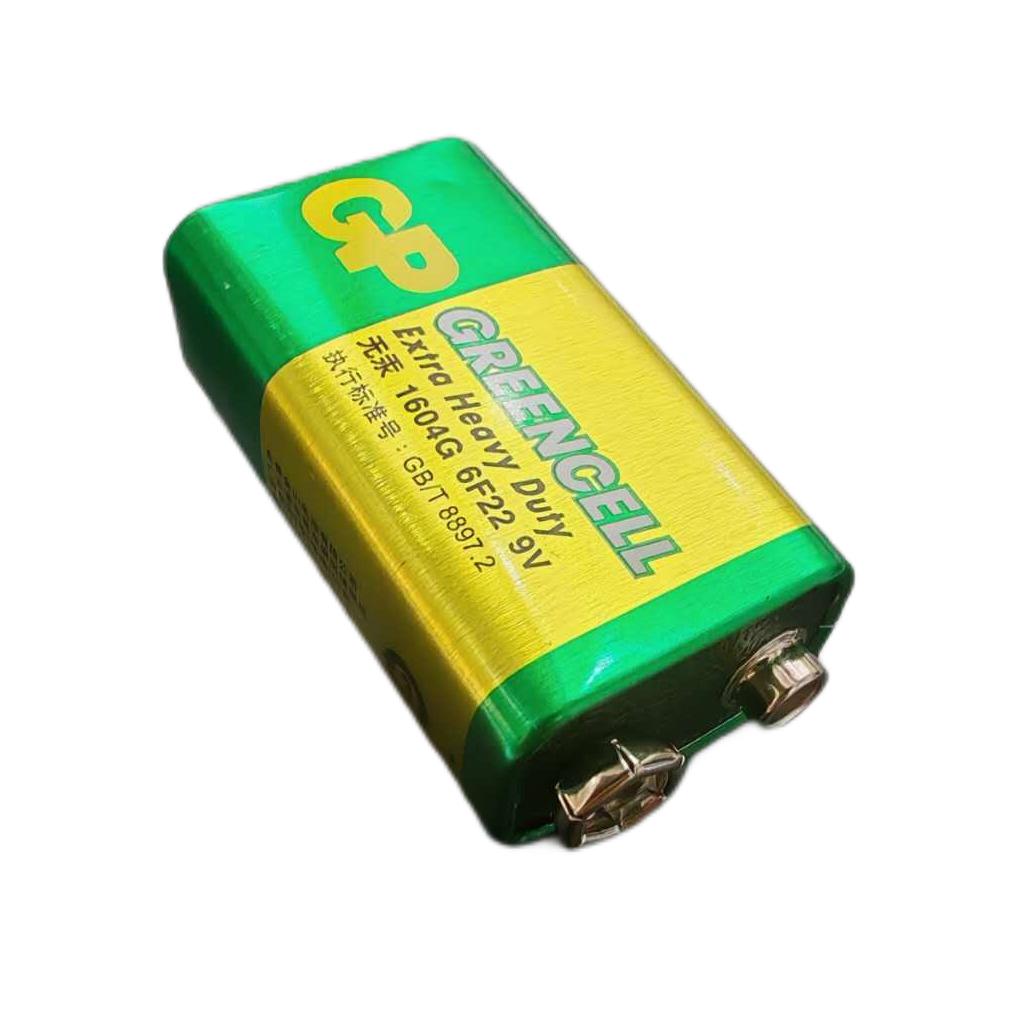 GP GREENCELL Original 9 Volt Battery-6F22 MODEL GP1604G-S1