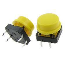 Push Button 12x12 - 4 Pins + Cap Omron