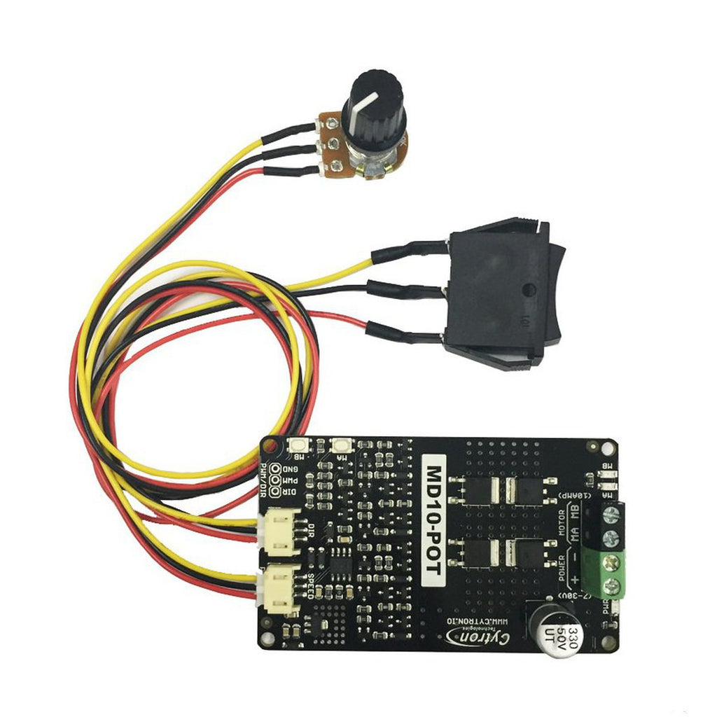 Cytron 10A DC Motor Driver 7-30V PWM/MCU Control