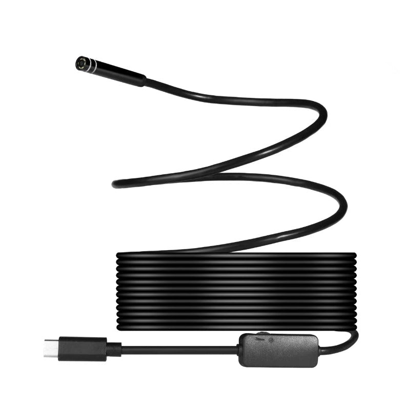 Endoscope Camera 5mm  (USB type C - Water Proof)  Semi Rigid Cable 1.5 Meter