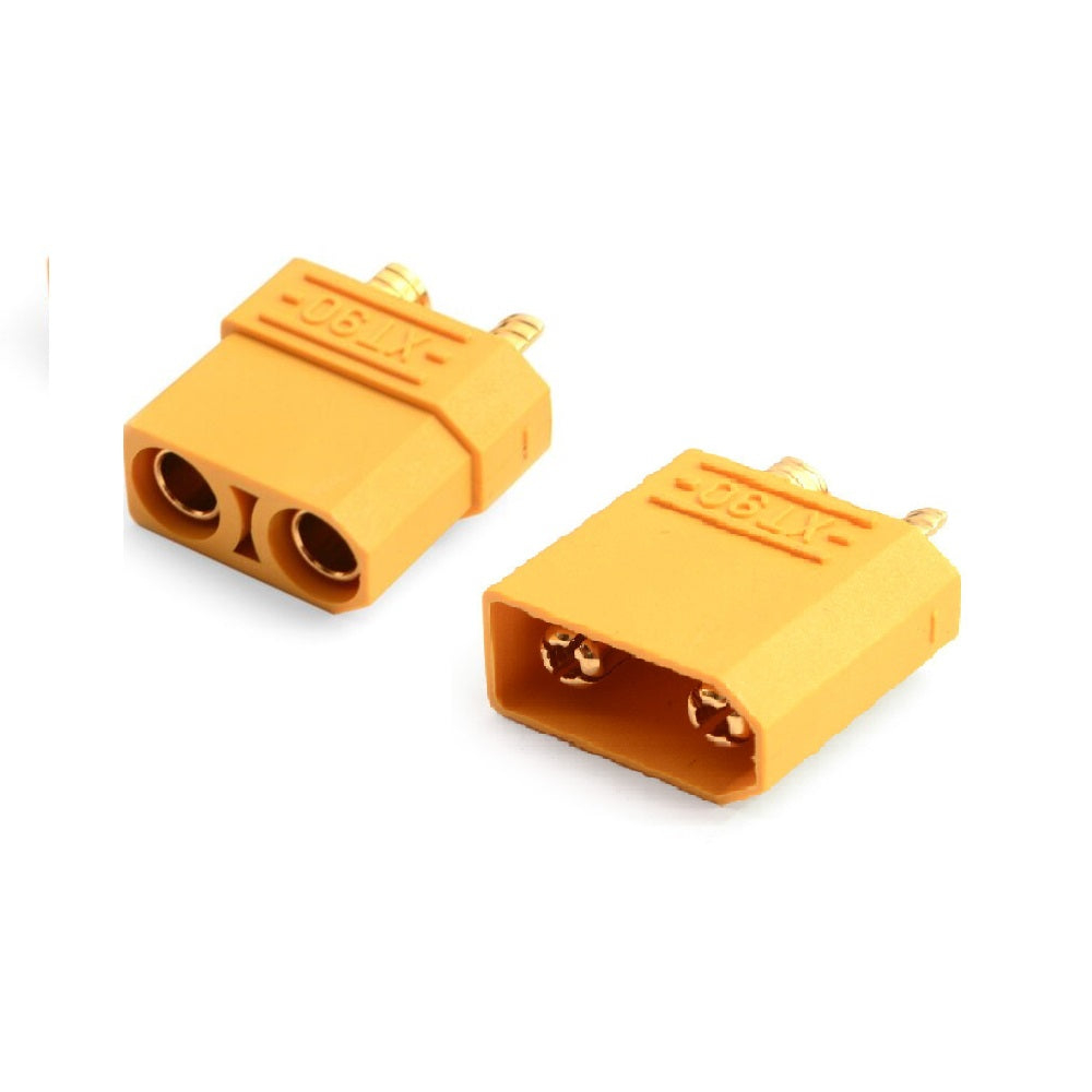 كونكتور بطارية XT90 تيار عالي (ذكر + أنثى)