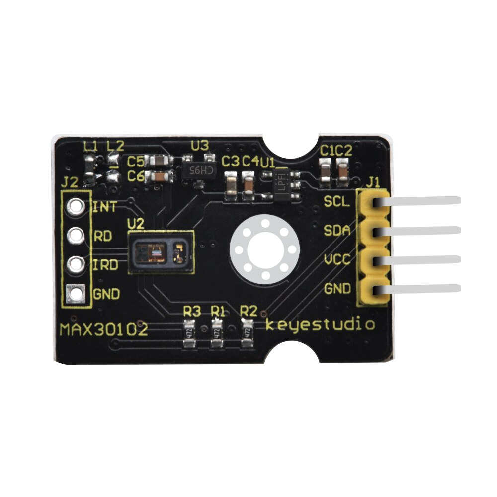 موديول سنسور نبضات القلب وقياس الأكسجين MAX30102 Keyestudio لـ Arduino