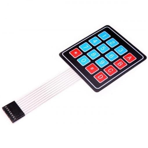 Membrane Keypad 16 Key (Matrix 4x4)