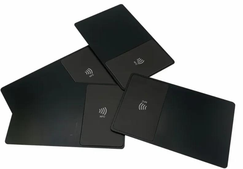 Metal NFC Business Card Ntag215 Original   stainless steel 304