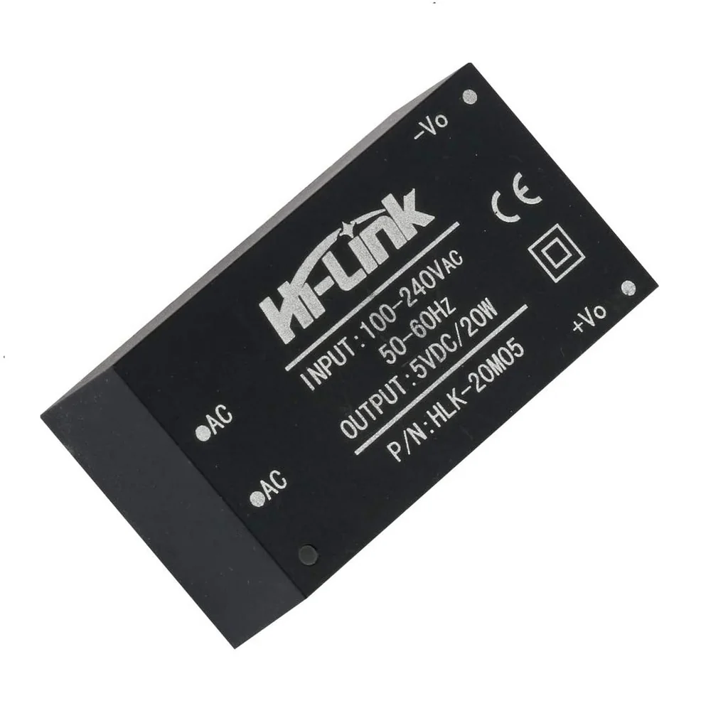 AC-DC Power Module 20W 220VAC to 5VDC (HLK-20M05)