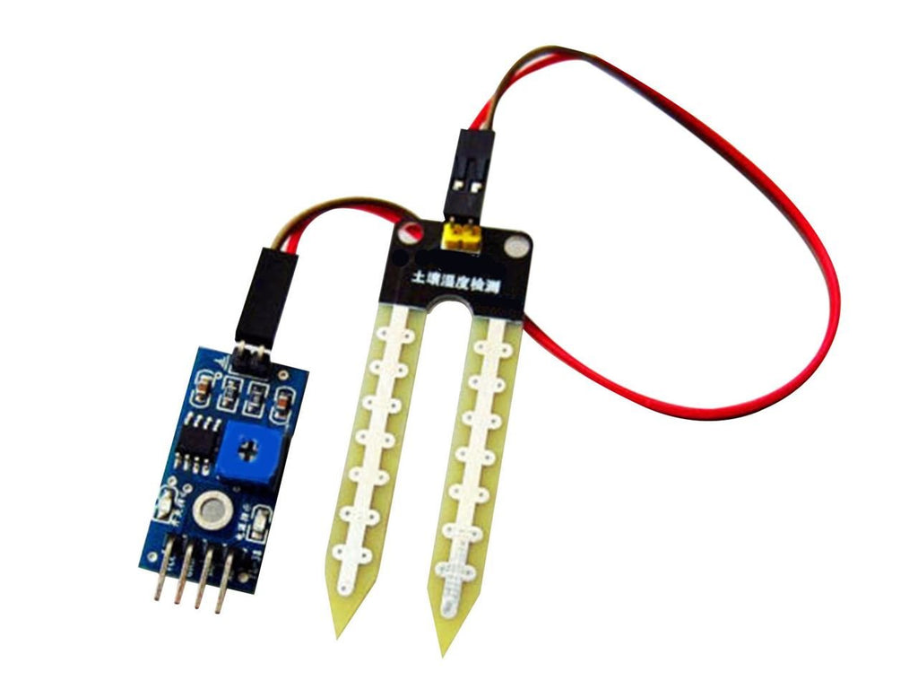 سنسور رطوبة التربة Soil Moisture Sensor للنباتات والري الأوتوماتيك