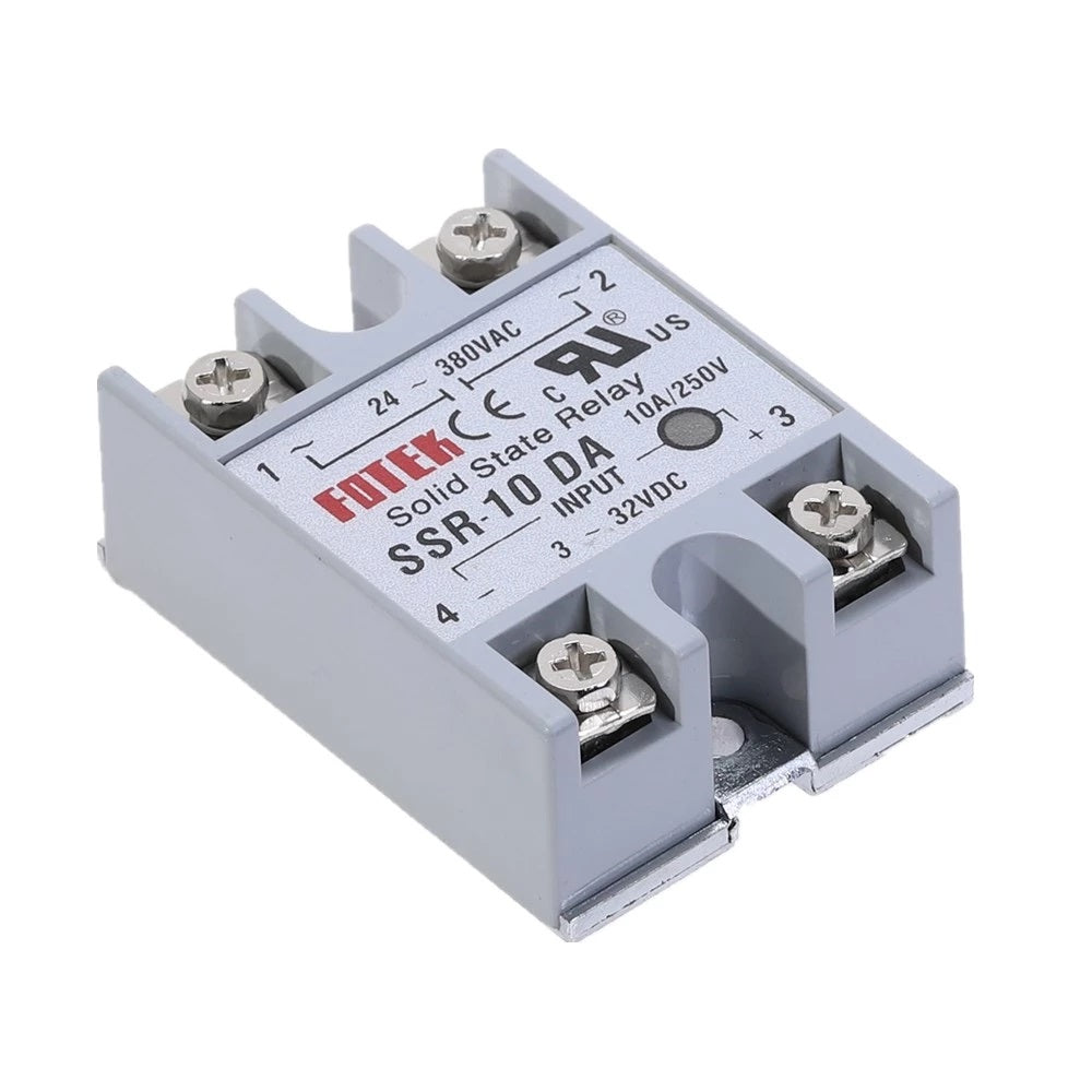 ريلاي SSR-10DA حالت صلبة 10A (دخول 4-32 VDC)