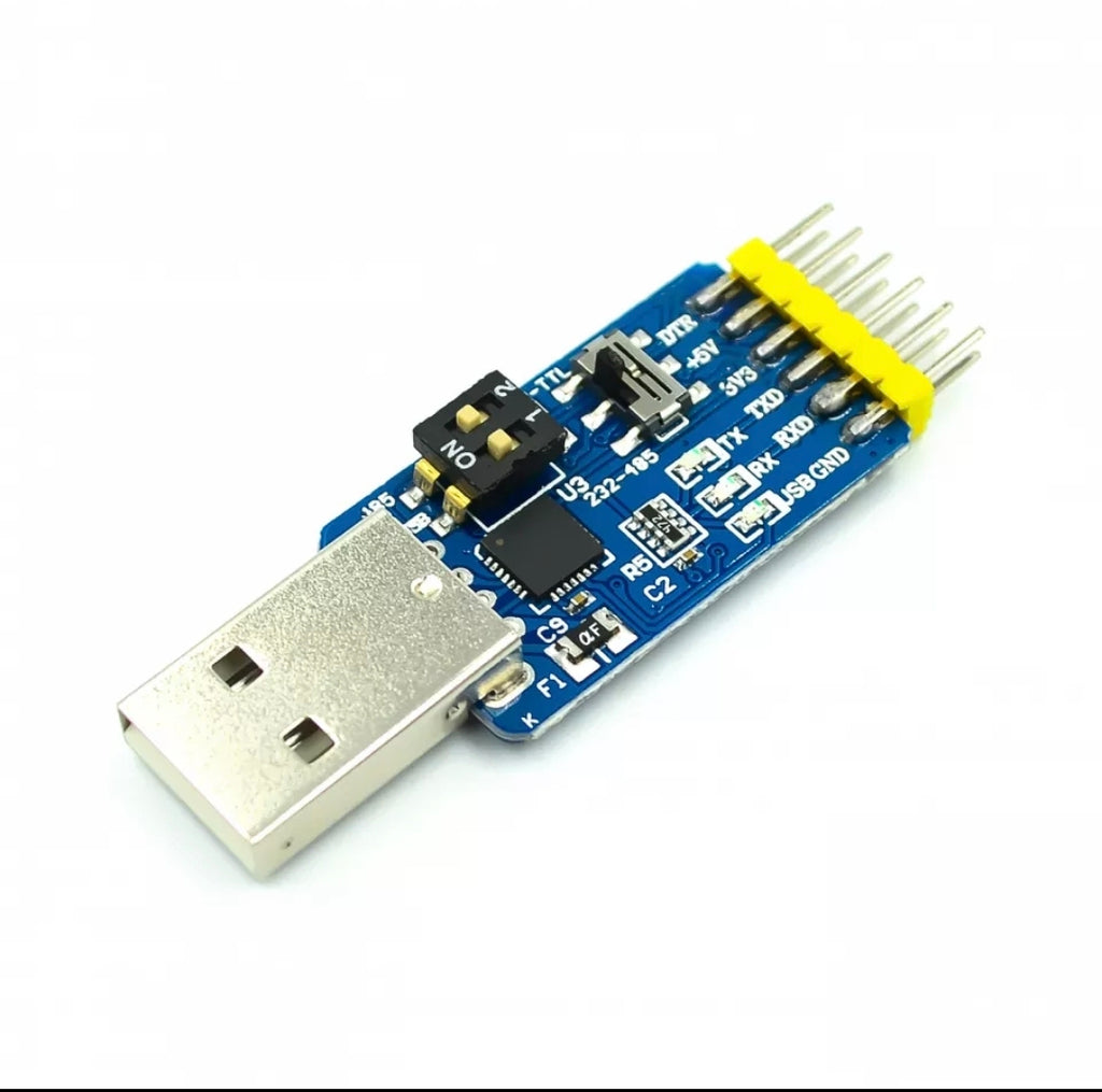 موديول CP2102 محول USB to TTL RS232 RS485 6 في 1