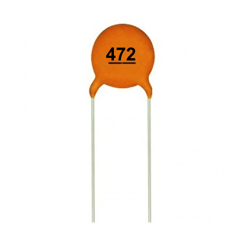 مكثف سيراميك 4.7nF 50V (472)