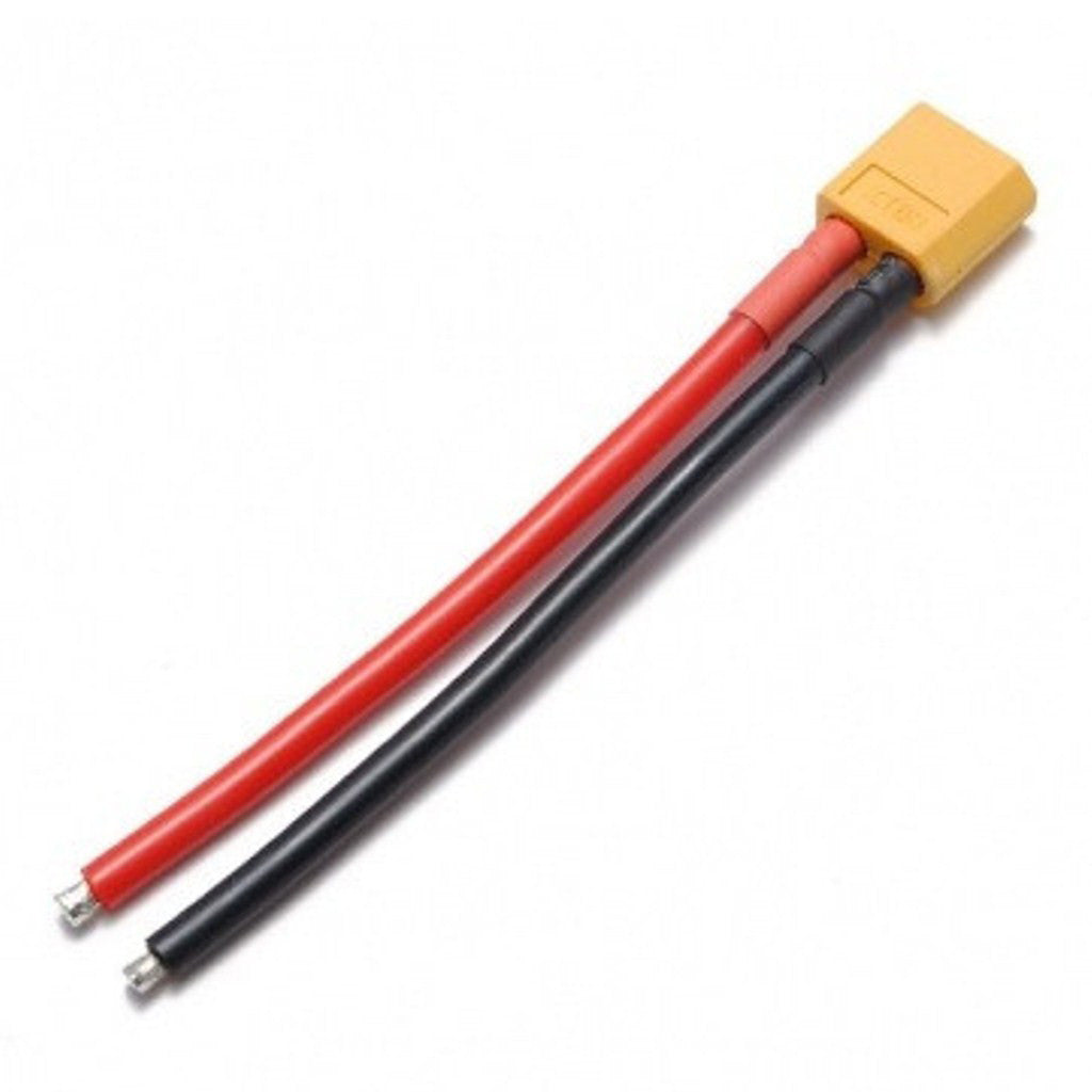 XT60 male Connector with Wire Amass
