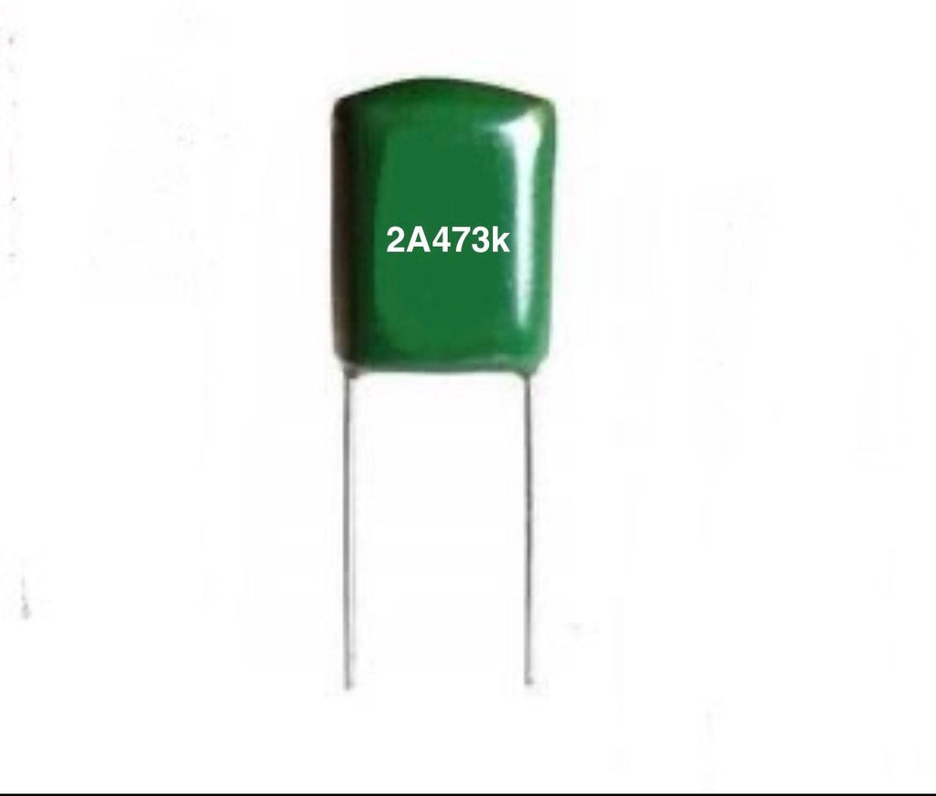 مكثف بوليستر فيلم 47nF 100V (2A473K)