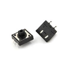 زر ضغط Tack Switch 12x12x7.3h - 4 Pins