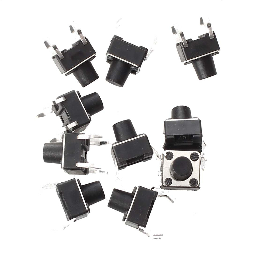 زر ضغط Push Button 6X6 ارتفاع 4.5H - 4 أرجل