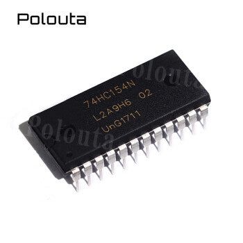 74HC154 (4-to-16 Decoder/Demultiplexer)
