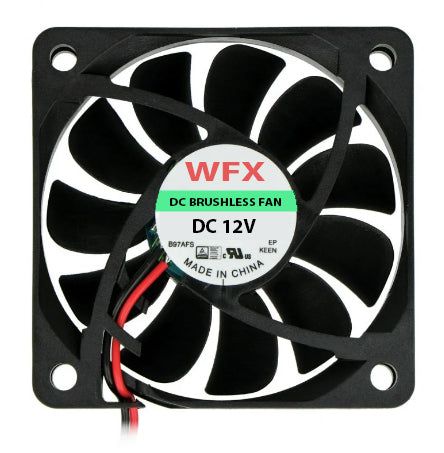 Brushless DC Fan (60X60mm -12V)