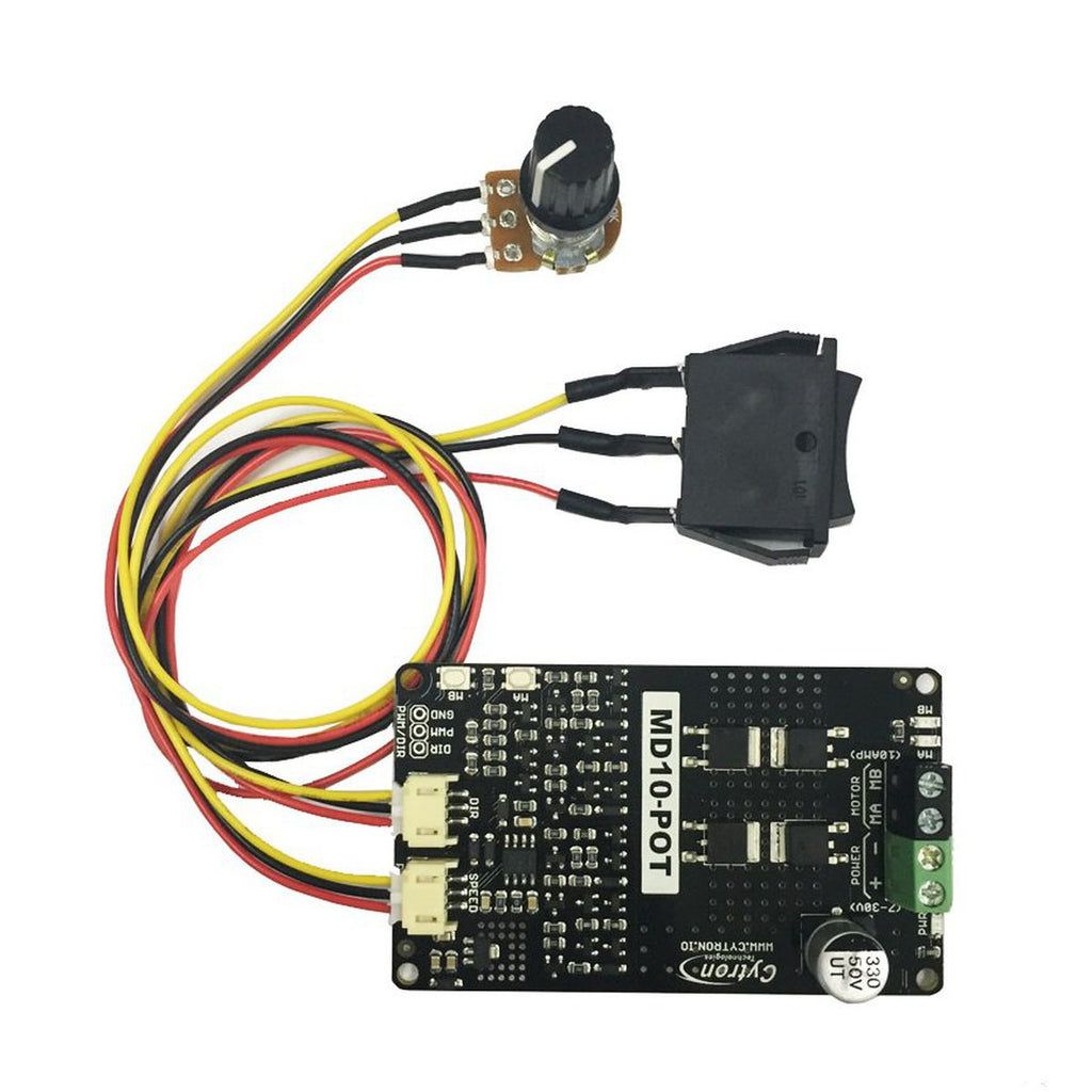 Cytron 10A DC Motor Driver 7-30V PWM/MCU Control