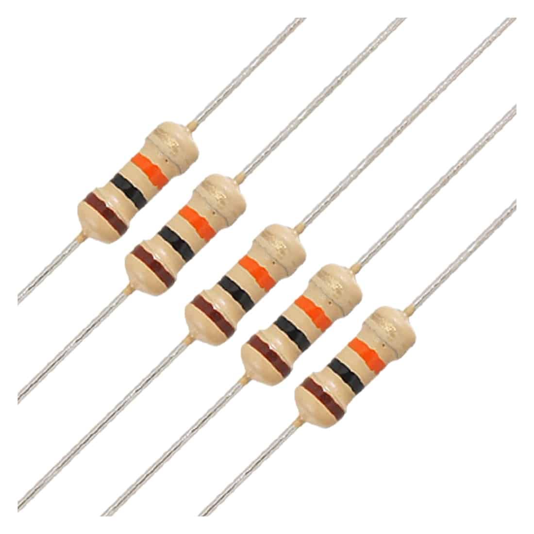 91Kohm 1/4 w