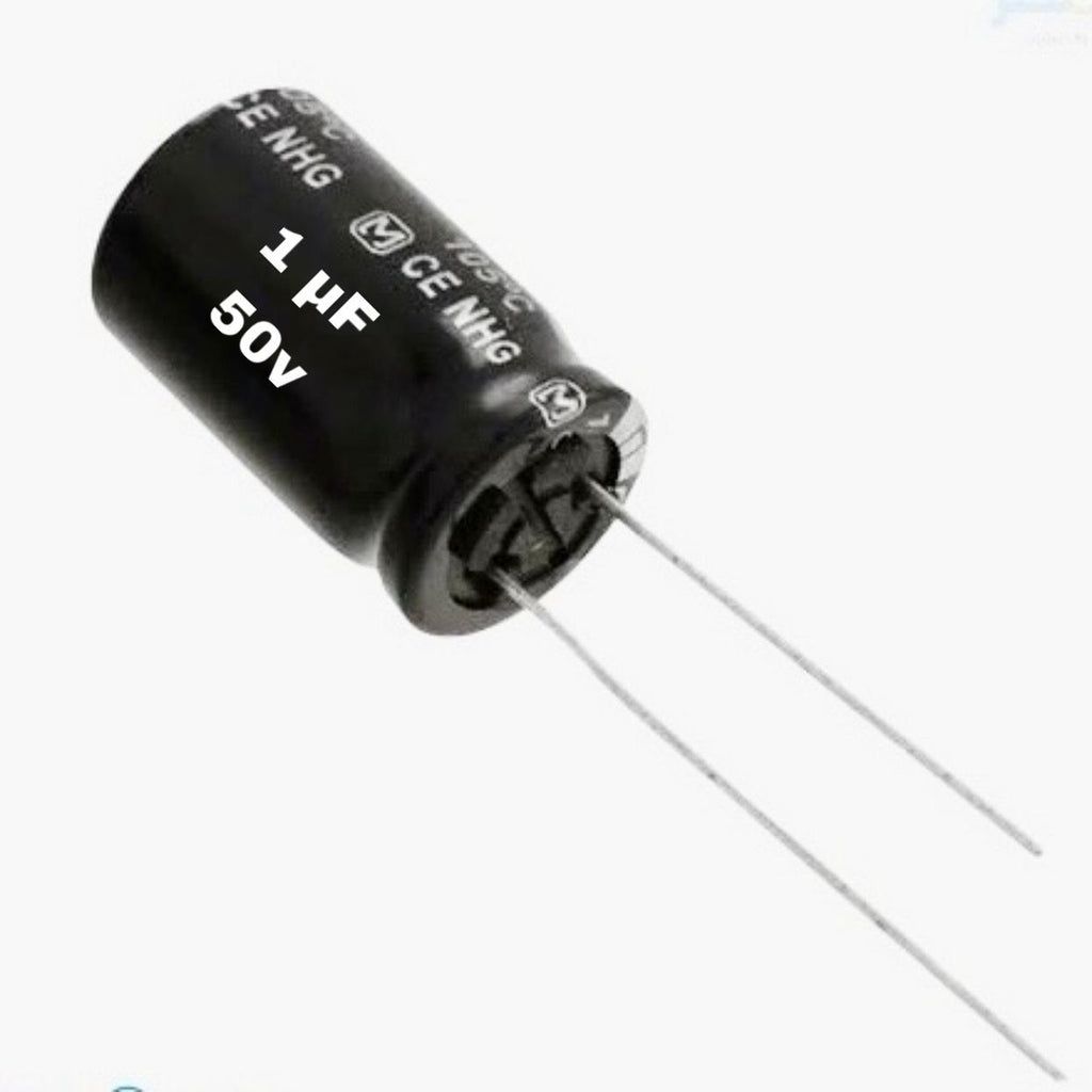 Capacitors 1mf. 50v